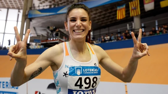 Imagen de archivo de la atleta Laura Bueno Imagen de archivo de la atleta Laura Bueno