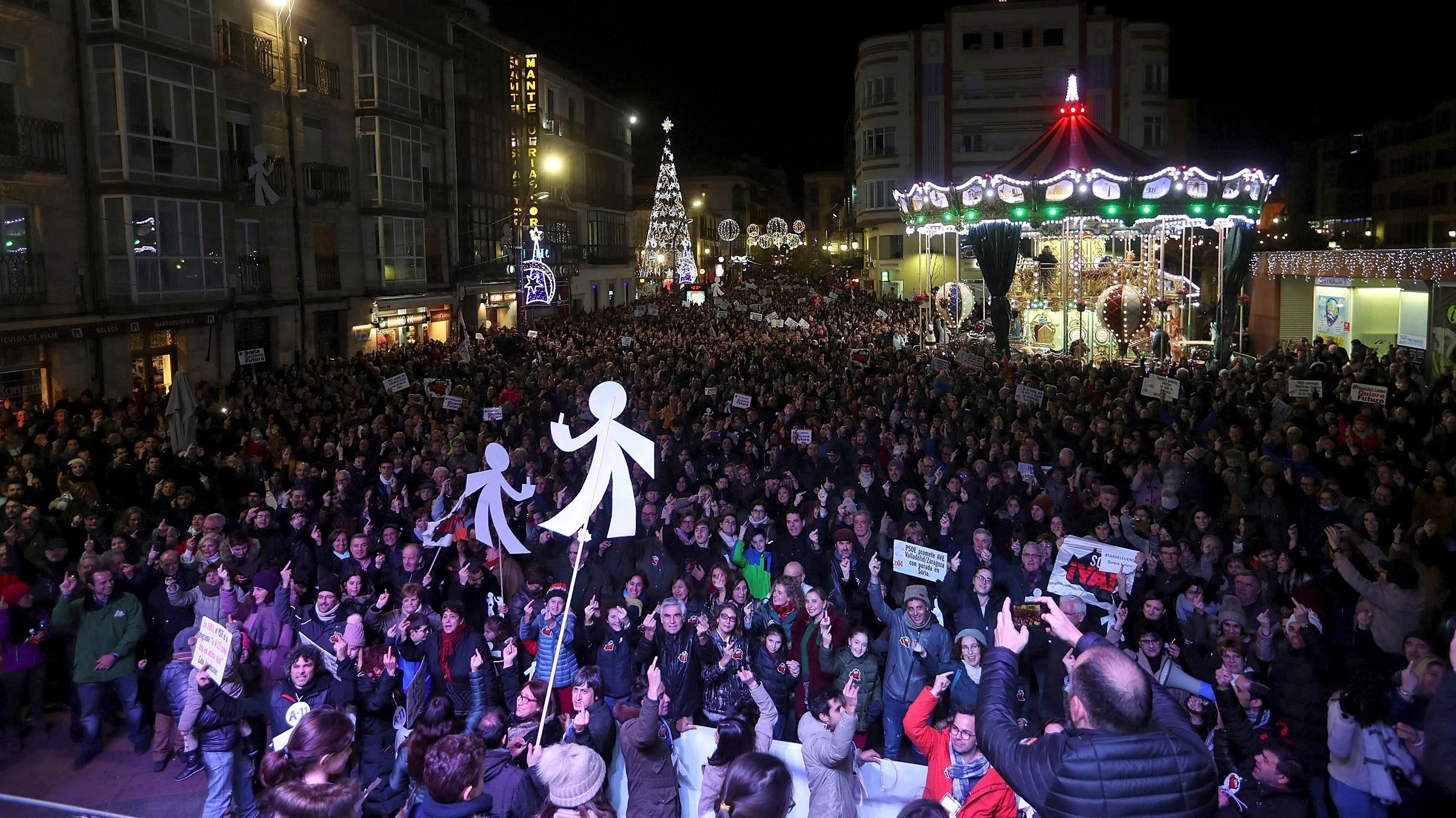 Manifestación en Soria