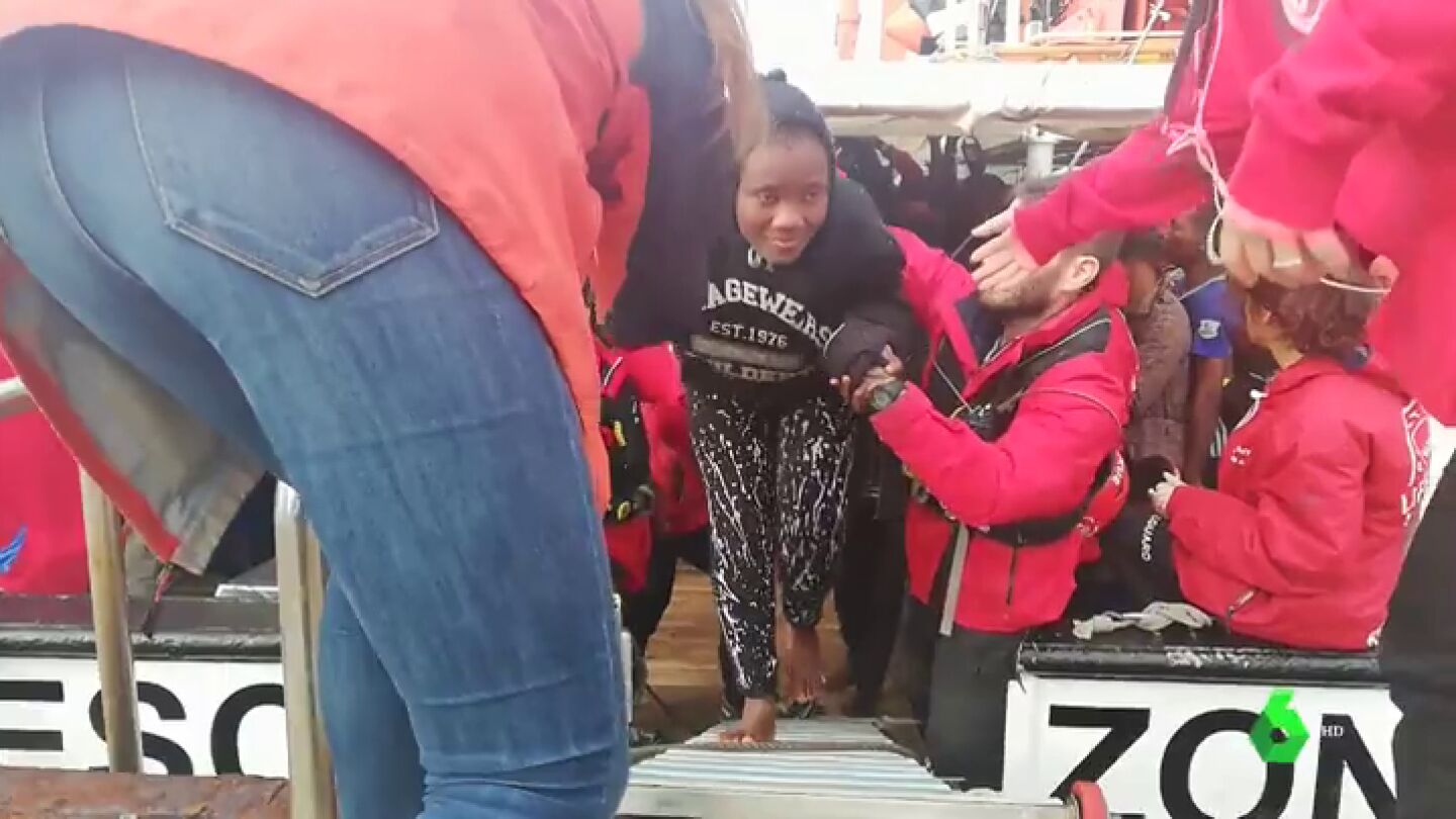 Todos los migrantes rescatados por Open Arms han solicitado asilo en Espa&ntilde;a