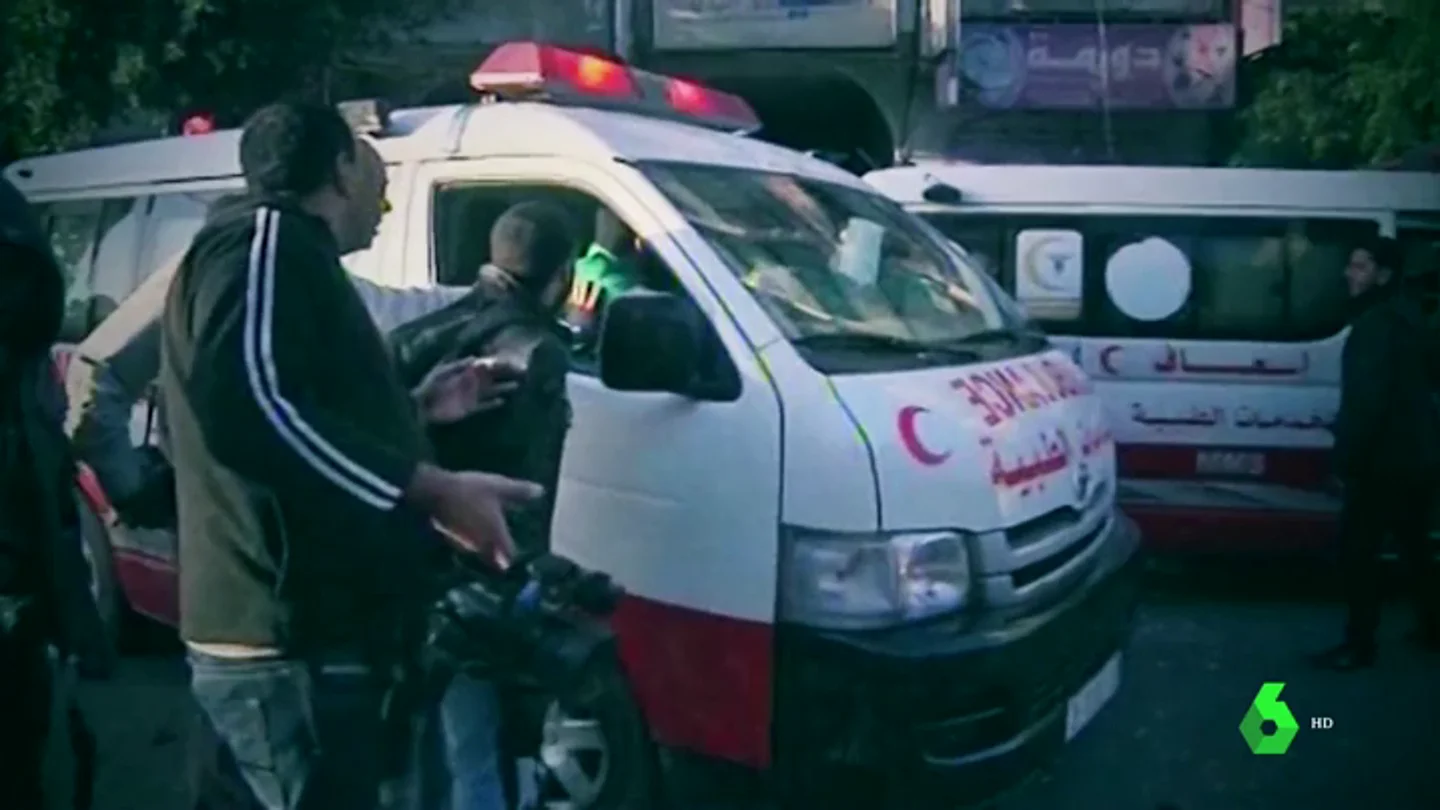 Imagen de un periodista detenido Imagen de un periodista detenido
