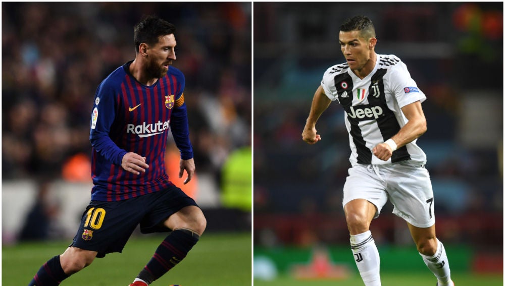 La foto viral de Lionel Messi y Cristiano Ronaldo en un duelo de