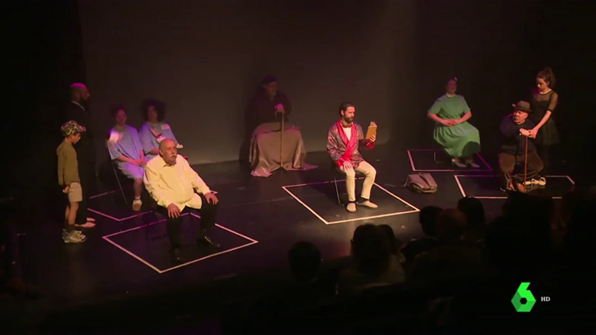 'Sintecho' protagonizan una obra de teatro en Madrid