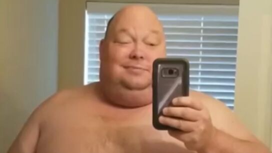 Imagen del hombre que ha perdido 90 kilos