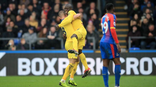 El Chelsea celebra un gol
