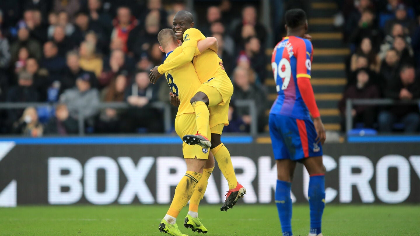 El Chelsea celebra un gol