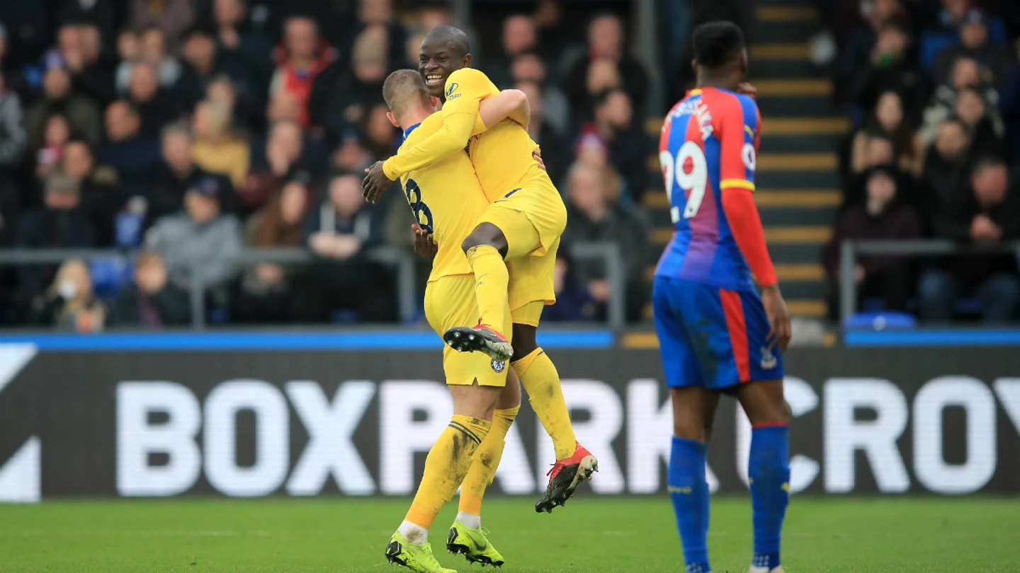 El Chelsea celebra un gol El Chelsea celebra un gol