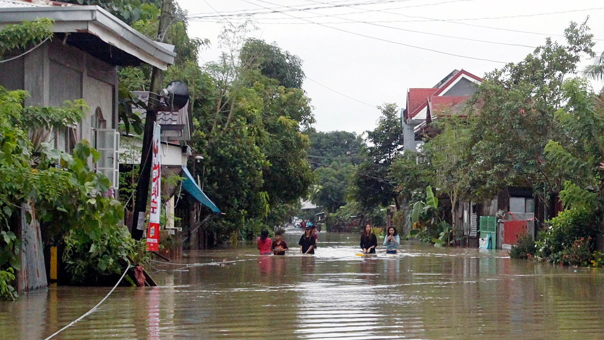 Imagen de las inundaciones en Filipinas