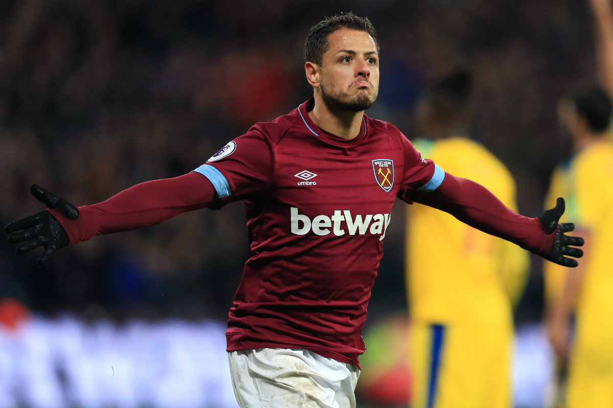 Chicharito, con el West Ham