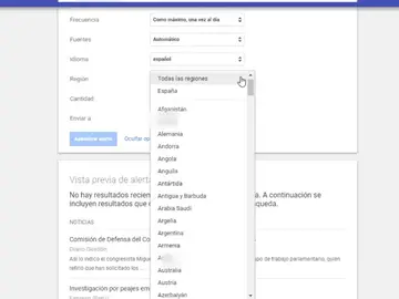 Alertas de Google Alertas de Google
