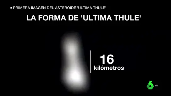 Primera imagen del asteroide 'Ultima Thule' Primera imagen del asteroide 'Ultima Thule'