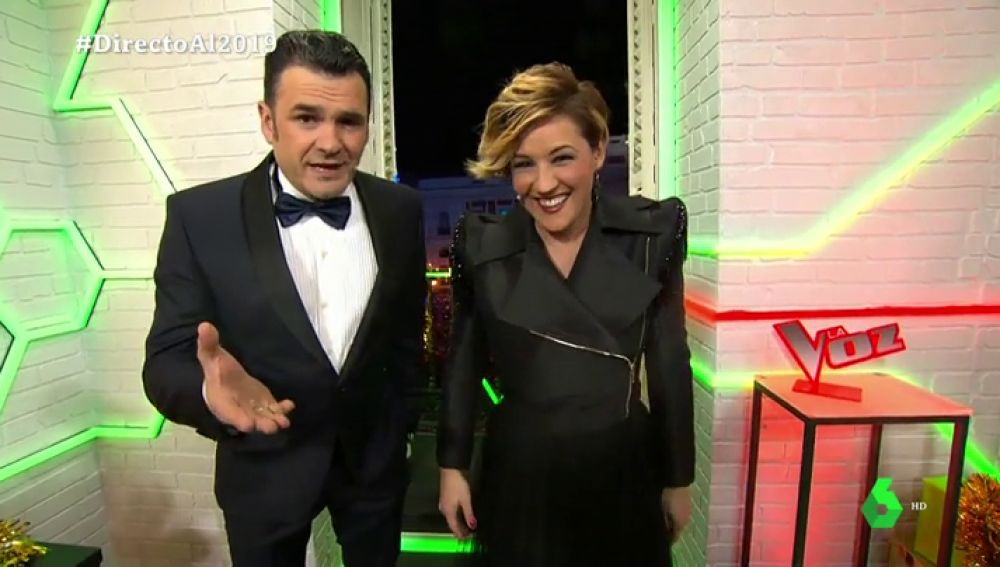 Las Campanadas 2018 con Iñaki López y Cristina Pardo: así dieron la  bienvenida al 2019 en laSexta