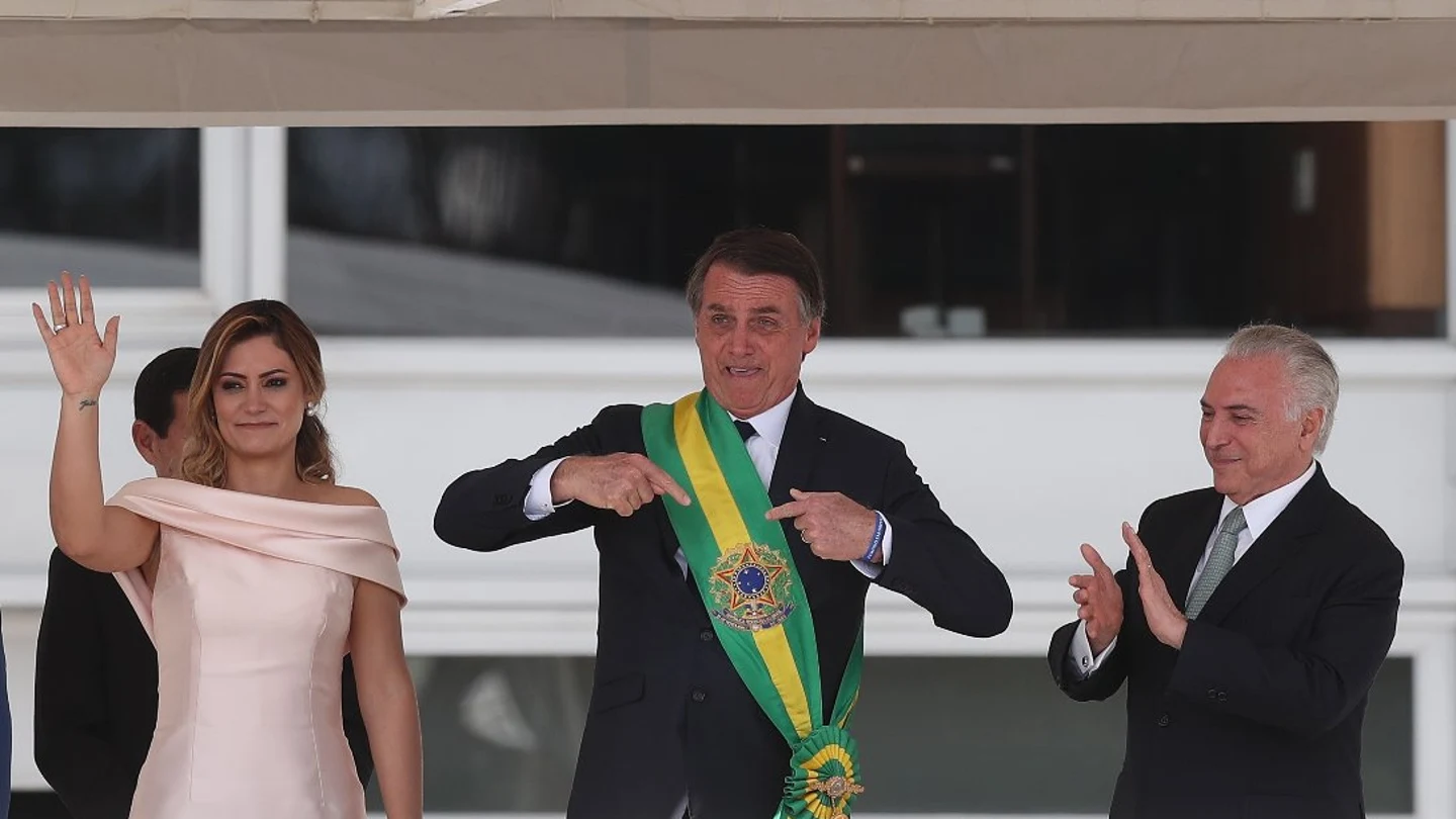 Bolsonaro toma posesión como presidente de Brasil Bolsonaro toma posesión como presidente de Brasil