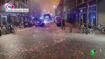 Lluvia de fuego en La Haya