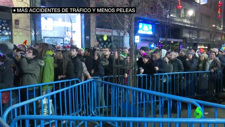 Así ha sido la Nochevieja de 2019: aumentan los accidentes de tráfico y disminuyen las peleas