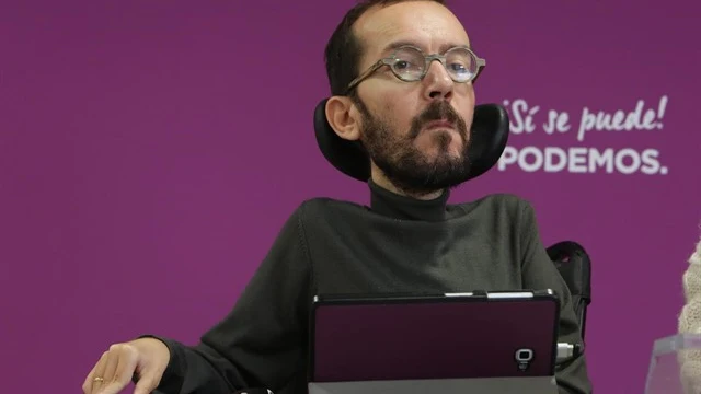 El secretario de Organización de Podemos, Pablo Echenique.