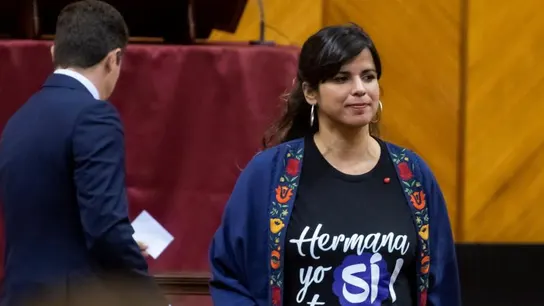 La líder de Adelante Andalucía, Teresa Rodríguez La líder de Adelante Andalucía, Teresa Rodríguez