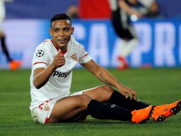 Luis Muriel en un partido con el Sevilla Luis Muriel en un partido con el Sevilla