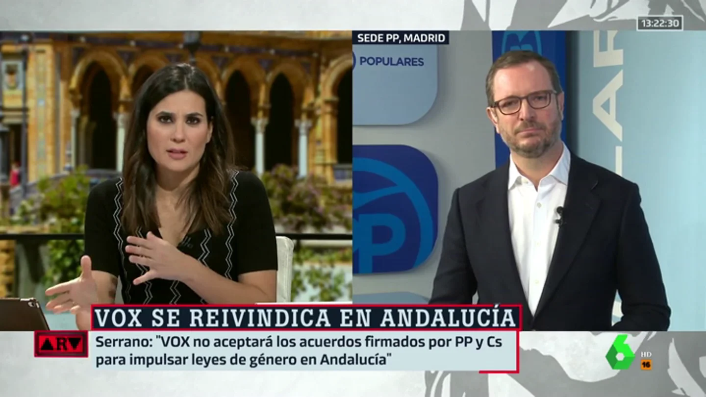 Javier Maroto en una entrevista de Al Rojo Vivo Javier Maroto en una entrevista de Al Rojo Vivo