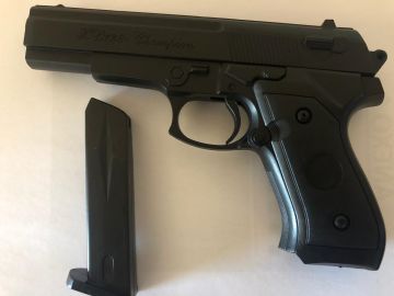 Imagen de la pistola de juguete. Imagen de la pistola de juguete.