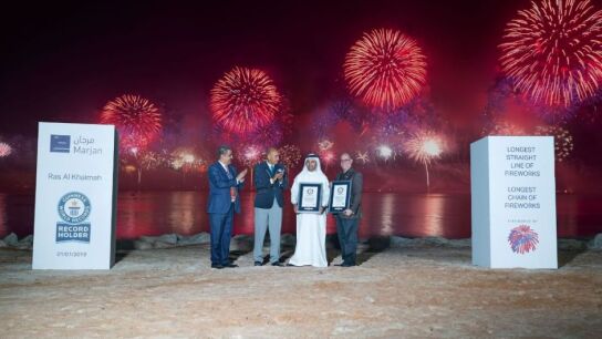  El emirato de Ras Al Khaimah recibe dos r&eacute;cord Guinness.