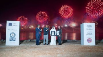  El emirato de Ras Al Khaimah recibe dos récord Guinness.