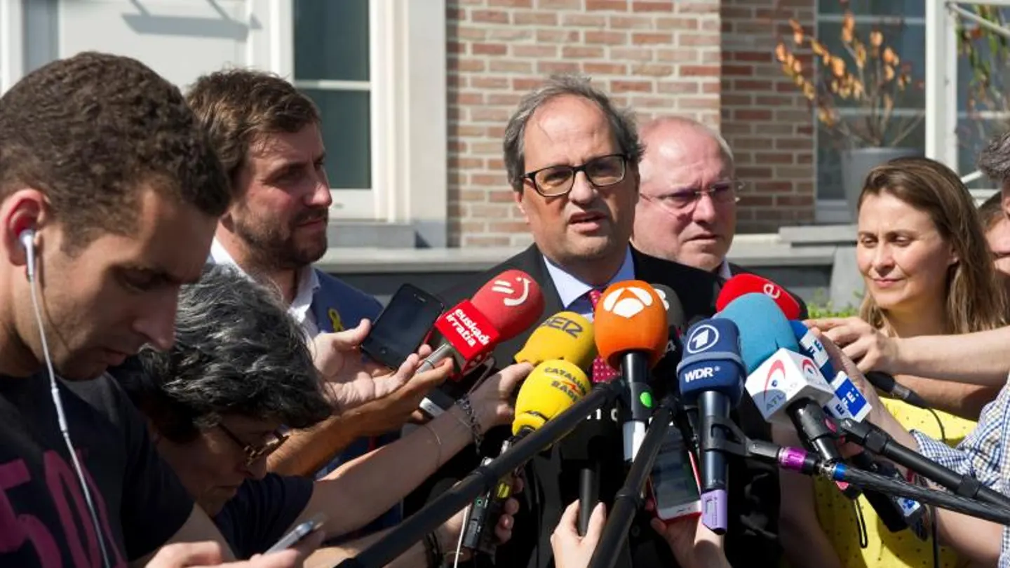 El presidente de la Generalitat, Quim Torra El presidente de la Generalitat, Quim Torra