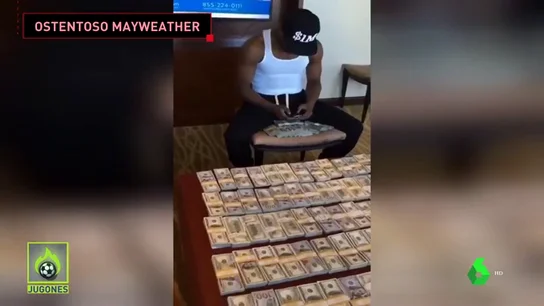 Floyd Mayweather presume de los millones que ganó tras un combate de menos de dos minutos Floyd Mayweather presume de los millones que ganó tras un combate de menos de dos minutos