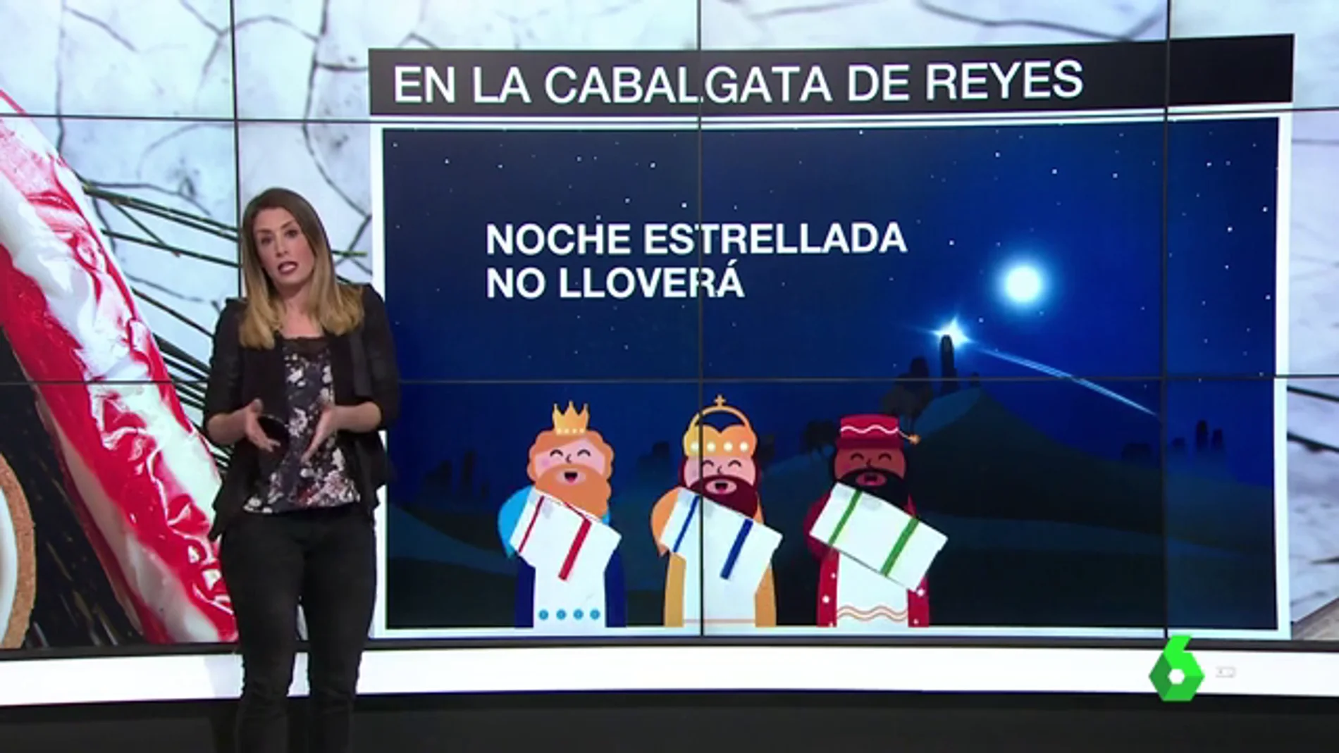 Isabel Zubiaurre nos adelanta qué tiempo hará en la Cabalgata de Reyes