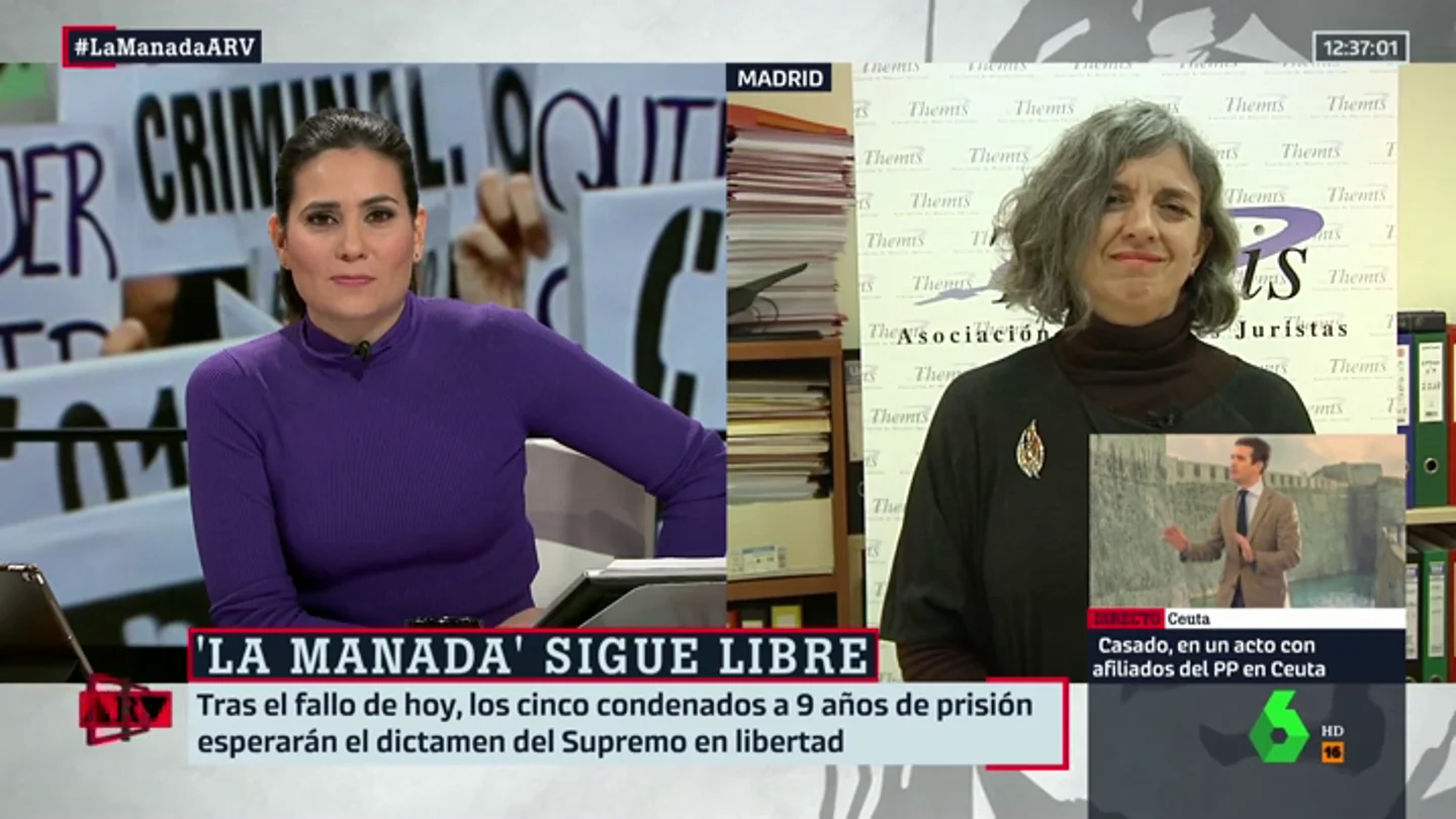 Ángeles Jaime, presidenta de la Asociación de mujeres Juristas Themis Ángeles Jaime, presidenta de la Asociación de mujeres Juristas Themis