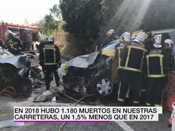 Accidente de tráfico en Madrid Accidente de tráfico en Madrid