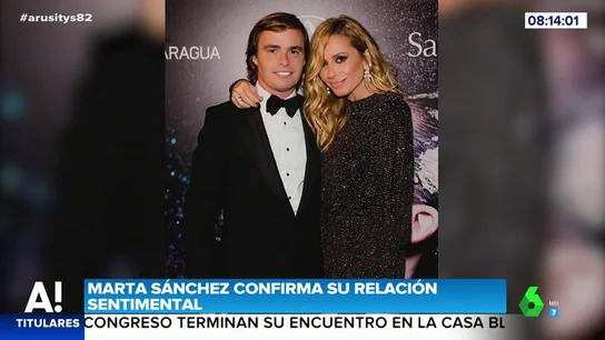 Marta Sánchez y su pareja Marta Sánchez y su pareja