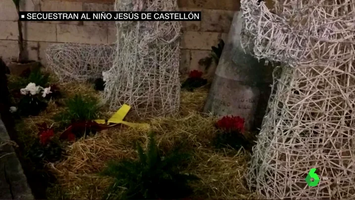 REEMPLAZO | Secuestran al niño Jesús del Belén de Castellón: las Brigadas Antifascistas piden como rescate la libertad de los políticos presos del procés