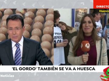 La periodista que conectó en directo con Matías Prats tras tocarle 'El Gordo' La periodista que conectó en directo con Matías Prats tras tocarle 'El Gordo'