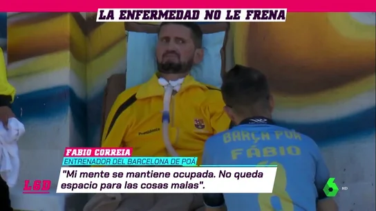 "El fútbol hace trabajar mi mente": la historia de Fabio Correia, el entrenador brasileño que sufre ELA "El fútbol hace trabajar mi mente": la historia de Fabio Correia, el entrenador brasileño que sufre ELA