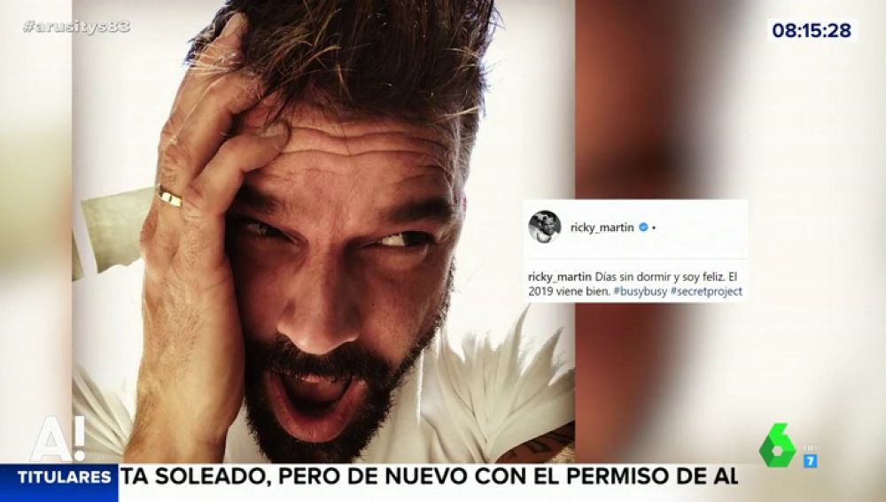 Ricky Martin en Instagram Ricky Martin en Instagram