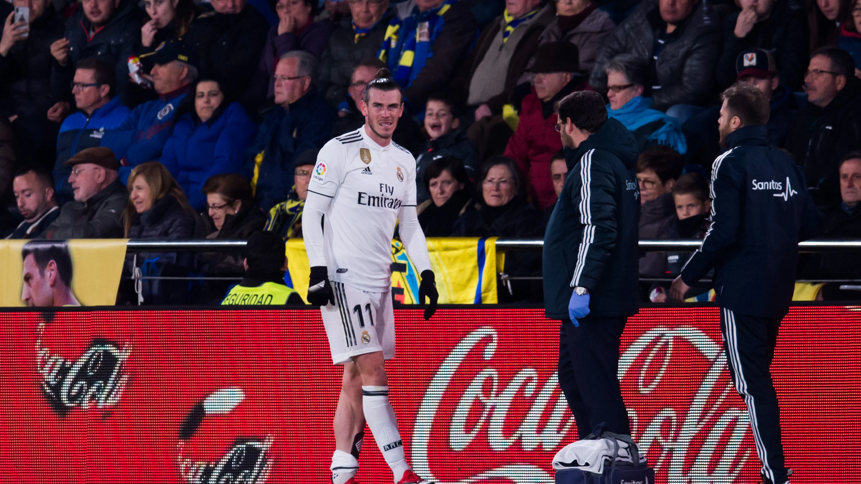 Gareth Bale se retira lesionado