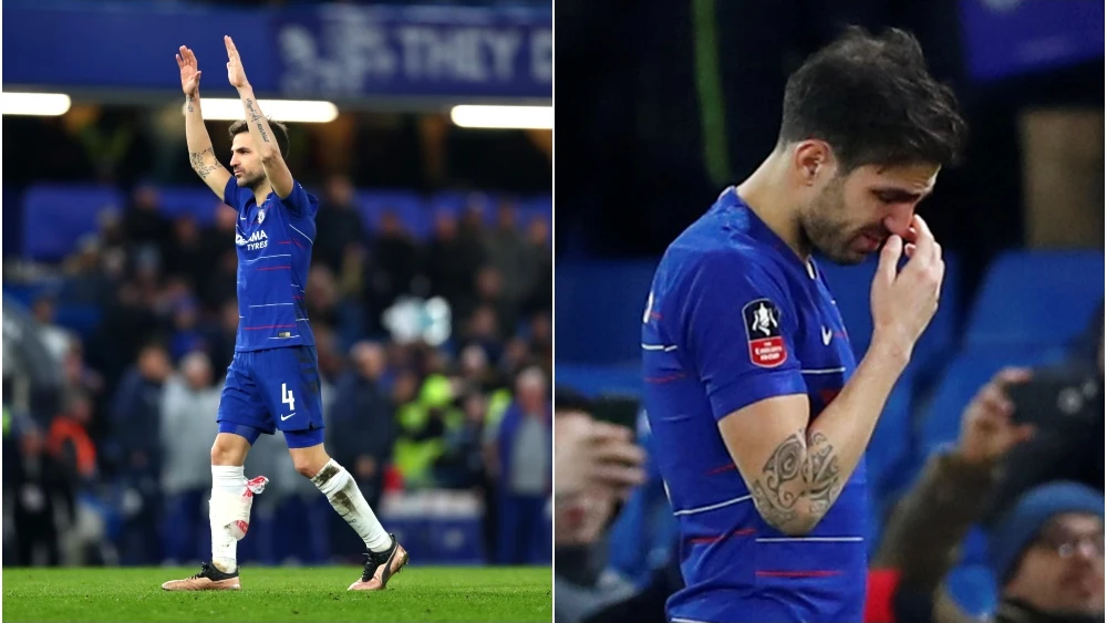 Cesc se despide de Stamford Bridge