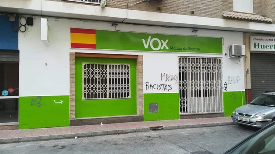 Sede de Vox en Murcia Sede de Vox en Murcia