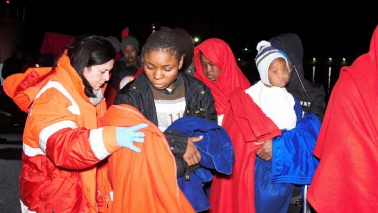 Rescate a inmigrantes en Andaluc&iacute;a