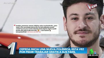 Cepeda la vuelve a liar en Twitter al pedir a sus fans que trabajen gratis