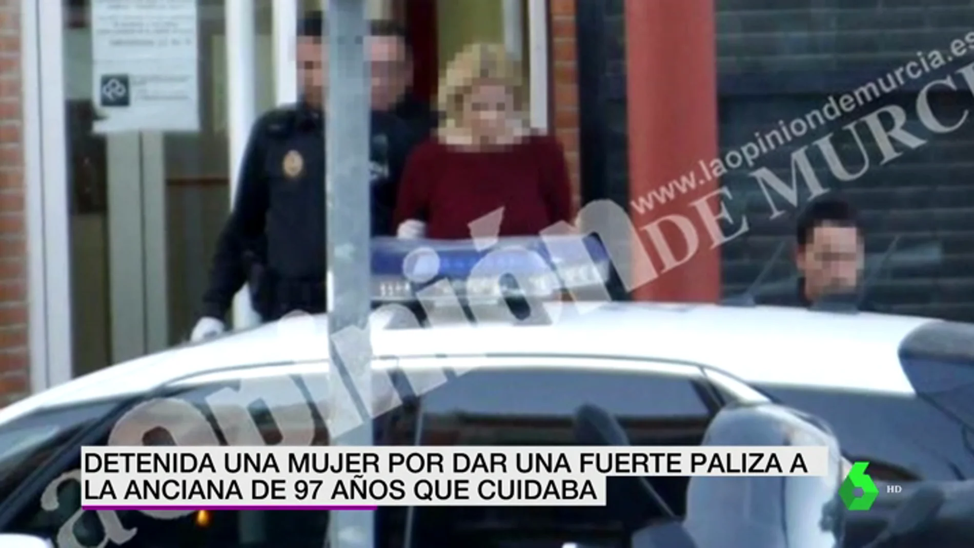 Detención a una mujer en Murcia
