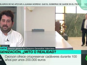 Natxo Costa, sobre la oferta de criopreservación de una empresa en Valencia: "No todo lo que no está prohibido está permitido" Natxo Costa, sobre la oferta de criopreservación de una empresa en Valencia: "No todo lo que no está prohibido está permitido"