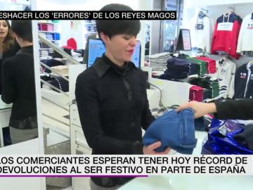 Devolución en una tienda Devolución en una tienda