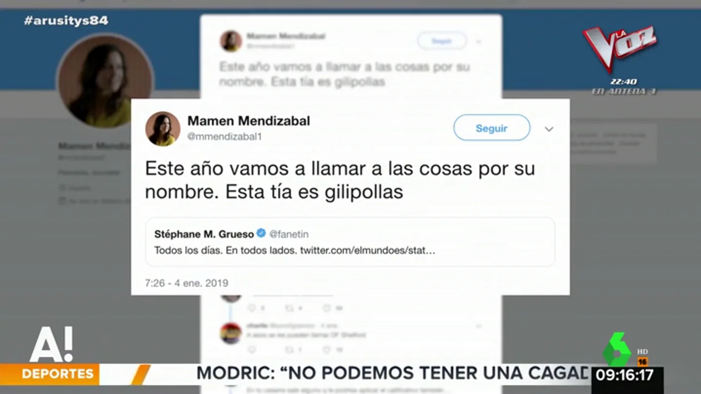 El tremendo 'zasca' de Mamen Mendizábal a la ministra de Familia de Brasil El tremendo 'zasca' de Mamen Mendizábal a la ministra de Familia de Brasil