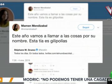 El tremendo 'zasca' de Mamen Mendizábal a la ministra de Familia de Brasil El tremendo 'zasca' de Mamen Mendizábal a la ministra de Familia de Brasil
