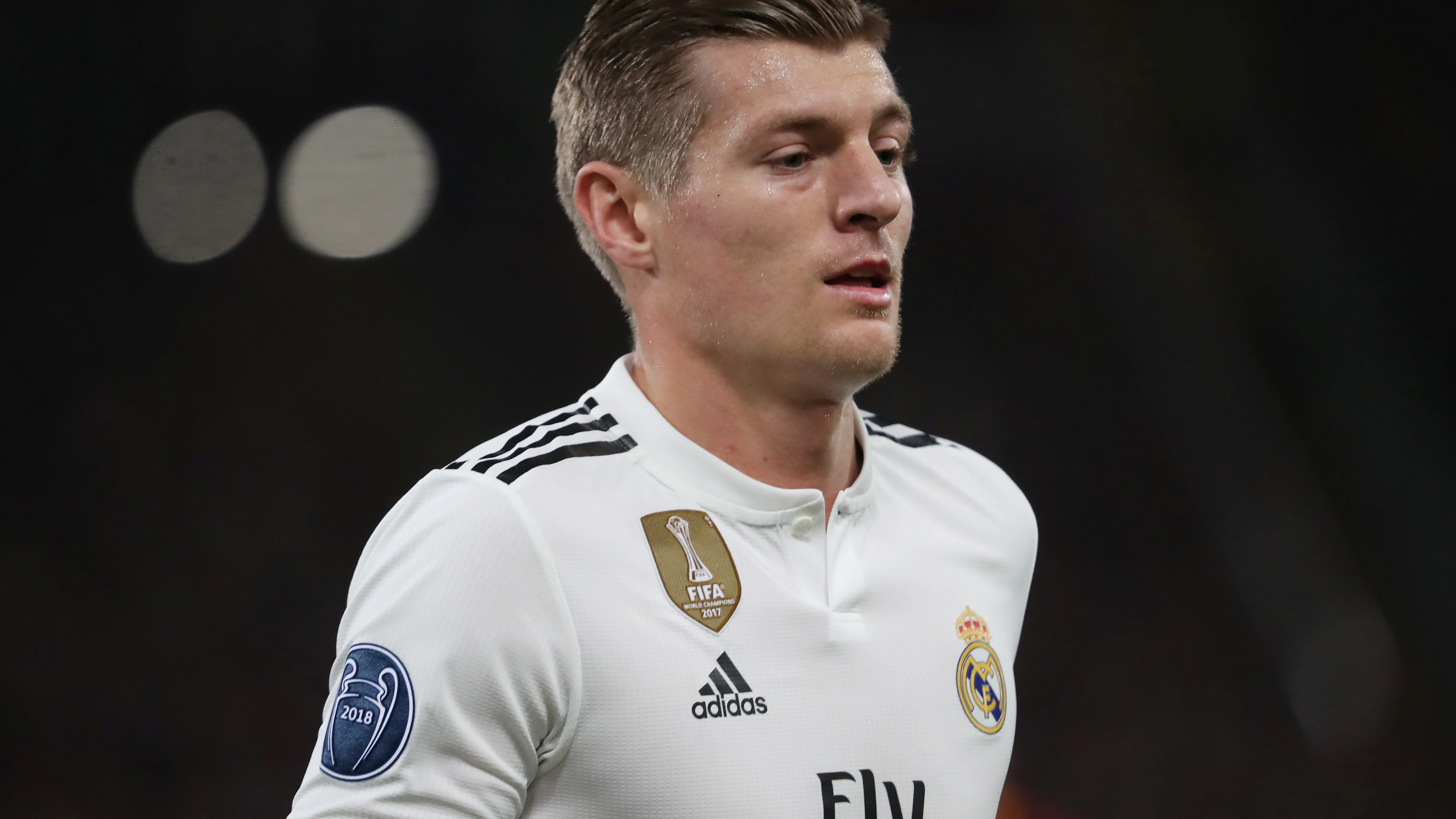 Toni Kroos, en un partido del Real Madrid