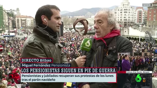 Miguel Fernández, pensionista Miguel Fernández, pensionista