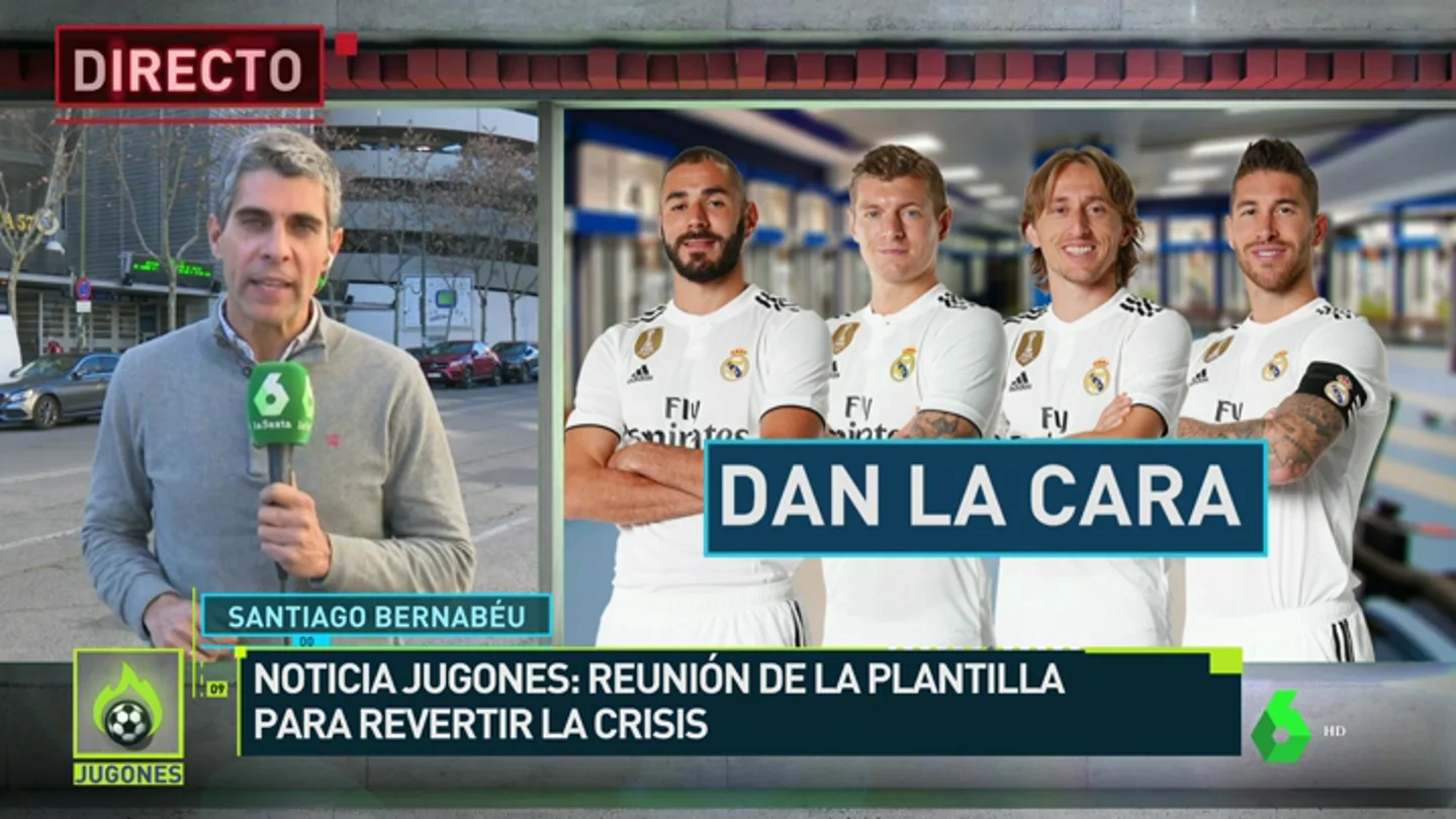 Reunión de urgencia entre la plantilla del Madrid y Solari para salir de la crisis Reunión de urgencia entre la plantilla del Madrid y Solari para salir de la crisis
