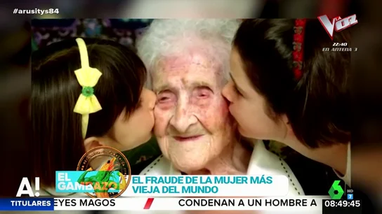El fraude de la mujer más vieja del mundo El fraude de la mujer más vieja del mundo