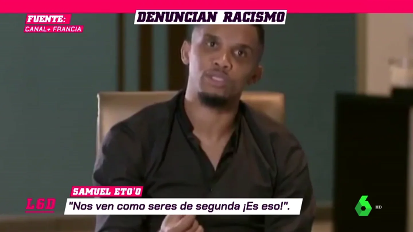 Eto'o: "Se desconfía de los entrenadores negros, somos vistos como seres de segunda clase" Eto'o: "Se desconfía de los entrenadores negros, somos vistos como seres de segunda clase"